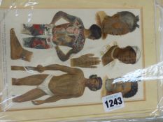 A COLLECTION OF 18TH CENTURY AND LATER PRINTS OF INDIGENOUS PEOPLES, SOME RELATING TO COOKS VOYAGES,