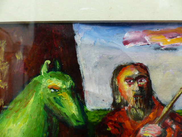 (ARR) NEIL MACPHERSON, THE TEACHER, SIGNED, OIL ON PAPER, 24 X 35.5CM TOGETHER WITH THE DAUGHTER - Image 7 of 20