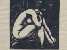 A WOODCUT BY JOHN BUCKLAND WRIGHT, AN ETCHING BY ARNOLD ANERBACK AND OTHER WORKS