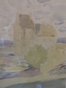 R.S. EVES? (ENGLISH 20TH CENTURY) A SCOTTISH CASTLE, SIGNED AND DATED 1932, WATERCOLOUR, 35 X