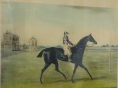 AFTER JAMES POLLARD, A PAIR OF HAND COLOURED PRINTS OF JOCKEYS ONE MATILDA,THE OTHER JERRY AND A