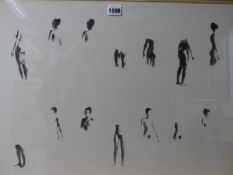 (ARR) ROBERT GRAHAM, NUDE STUDIES, SIGNED, DATED '71 AND NUMBERED 23/25, 46 X 60CM