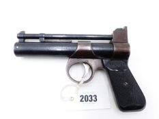 THE WEBLEY JUNIOR .177 AIR PISTOL, SERIAL NO 939