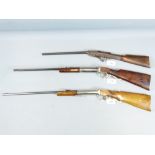AN ORIGINAL WILL AIR RIFLE, IN .22 CALIBRE, BARREL RELEASE CATCH MOUNTED ON THE RIGHT SIDE, THE