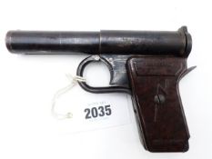 A THUNDER BOLT JUNIOR AIR PISTOL, IN .177 CALIBRE, PROV. PAT. 13749