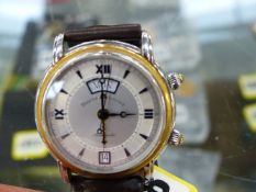 A GENTLEMAN'S MAURICE LACROIX AUTOMATIC WRISTWATCH