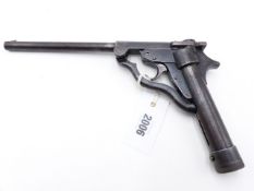 THE "LINCOLN" AIR PISTOL, PATENT NO 181277, BEST ENGLISH MAKE IN .177 CALIBRE, SERIAL NO 353.