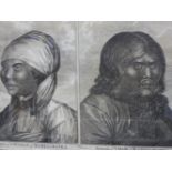 THREE ENGRAVINGS FROM CAPTAIN COOK'S VOYAGES, 25 X 37.5CM.