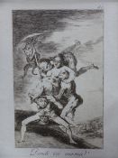 AFTER FRANCISCO GOYA Y LUCIENTES, DONDE VA MAMA?, PLATE 65 FROM LOS CAPRICHOS, FIFTH EDITION, HARRIS