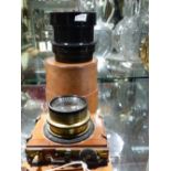 A COOKE AVIAR SERIES IIIB LENS NO.316374 TOGETHER WITH A ROSS 7.25" XPRES 1:4.5 LENS AND