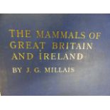 J.G.MILLAIS, THE MAMMALS OF GREAT BRITAIN AND IRELAND, THREE FOLIO VOLUMES, LONDON, 1905, LIMITED