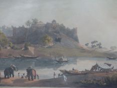 D. HAVELL AFTER HENRY SALT, RUINS OF THE FORT AT JUANPORE ON THE RIVER GOONTEE, HAND COLOURED