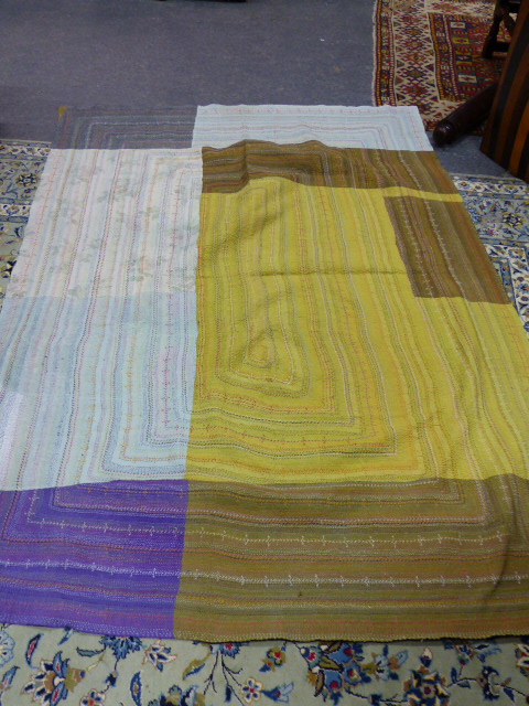 TWO GUNDRA RALLI SHAWLS, FINE STITCH VINTAGE - Image 27 of 37