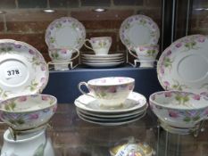 A FRENCH PORCELAIN PART TEA SET A LA PAIX (18pcs)