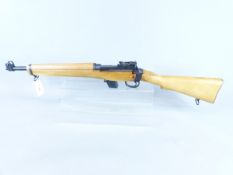 RIFLE. ARMALON LTD. 9mm BOLT ACTION CARBINE CONVERSION OF ENFIELD RIFLE. SERIAL NUMBER PF370525. (