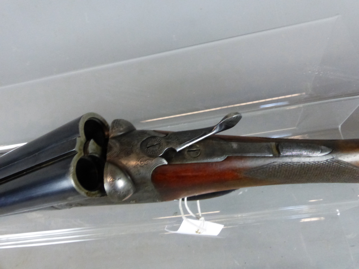 SHOTGUN. OSBOURNE 12G. BOX LOCK EJECTOR SERIAL NUMBER 80276 (ST.NO.3289). - Image 12 of 17