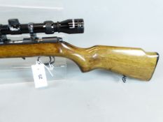 RIFLE. CBC MODEL 122. .22 BOLT ACTION. SERIAL NUMBER 174046. (ST.NO.3273) COMPLETE WITH TASCO