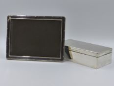 A SILVER REED AND RIBBON 20cms x 15cms, A PHOTOGRAPH FRAME DATED 1992 SHEFFIELD TOGETHER WITH A