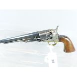 PISTOL. FAC REQUIRED. A CENTENNIAL NEW MODEL ARMY.44 PERCUSSION REVOLVER. SERIAL NUMBER 3099. (ST.