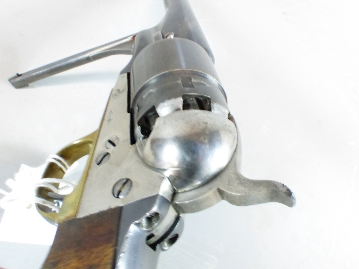 PISTOL. FAC REQUIRED. A CENTENNIAL NEW MODEL ARMY.44 PERCUSSION REVOLVER. SERIAL NUMBER 3099. (ST. - Image 16 of 19