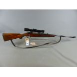 RIFLE. BRNO BOLT ACTION .270 WIN. SERIAL NUMBER 15566 ( ST NO 3198) C/W TELESCOPIC SIGHT