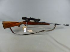 RIFLE. BRNO BOLT ACTION .270 WIN. SERIAL NUMBER 15566 ( ST NO 3198) C/W TELESCOPIC SIGHT