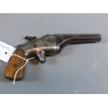 AN INTERESTING CONNECTICUT ARMS & MANF. Co. NAUBUC CONN. PATENT .44 RIMFIRE PISTOL "HAMMOND BULLDOG"