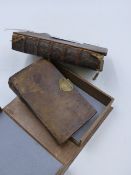 JOH.FRANSICUM BENPERT, AN EARLY TREATISE ON SURGERY, HAMBERG,1697. BOUND IN VELLUM WITH CLASP AND AN