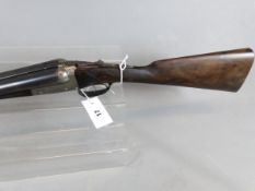 SHOTGUN. W CLARKE & SONS 12 G. BOXLOCK EJECTOR. SERIAL NUMBER 11474. (ST.NO.3267).