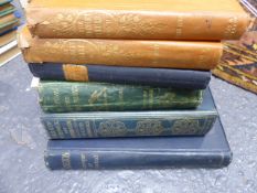 LEIGH HUNT, THE OLD COURT SUBURB, 2 VOLS, LONDON 1855 AND FOUR OTHER WORKS RELATING TO LONDON AND