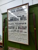 THREE VINTAGE PAXTON & HOLIDAY AUCTION POSTERS.