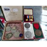 VARIOUS MEDALS, ETC.