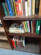 A QTY OF BOOKS AND EPHEMERA.