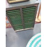 VINTAGE STEEL FILE DRAWERS.