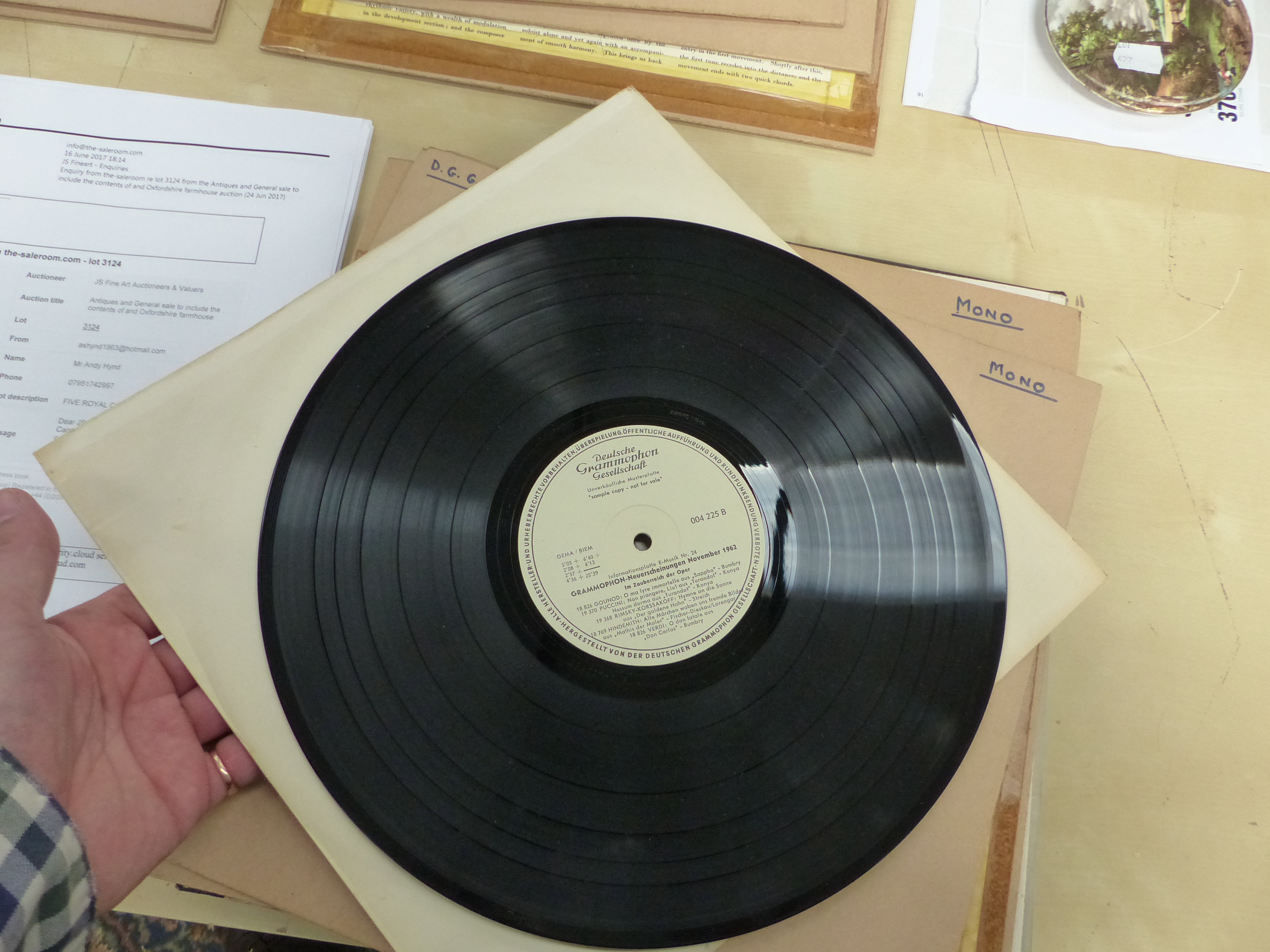 A COLLECTION OF WHITE LABEL CLASSICAL RECORDS,ETC. - Image 13 of 19