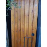 A PINE DOOR.