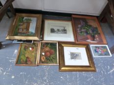 VARIOUS FURNISHING PRINTS AND PICTURES.