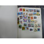 A STAMP ALBUM.