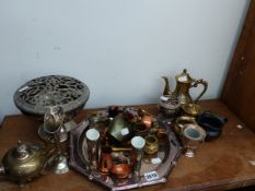 VARIOUS PLATEDWARES.