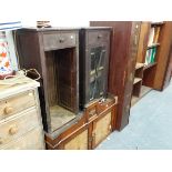 VARIOUS 19th.C.AND OTHER CABINETS, BOOKCASES,ETC.