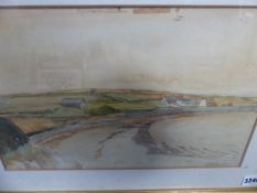 TWO EARLY 20th.C.SEASCAPES, BOTH SIGNED WATERCOLOURS.