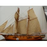 A MODEL SAILING SHIP