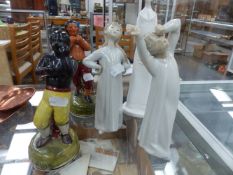 VARIOUS FIGURINES.