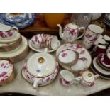 A ROYAL DOULTON DINNER AND COFFEE SERVICE