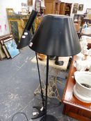 TWO ARNE JACOBSON STANDARD LAMPS.