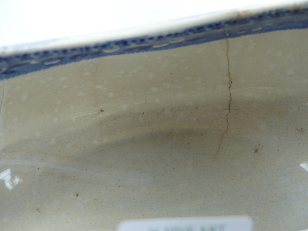 A COPELAND AND GARRET LATE SPODE TRANSFER WARE GRAVY BOAT. - Image 4 of 16