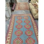 TWO MODERN EASTERN RUGS.