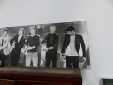 A ONE DIRECTION POSTER PRINT.