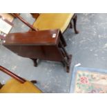 A MAHOGANY SUTHERLAND TABLE.