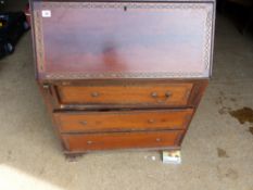 A MAHOGANY BUREAU FOR RESTORATION.